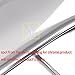 Astra DepotS 1 Pair Chrome Mid-Frame Air Deflectors for 2009-2016 Harley Road King Street Electra Tri Glide