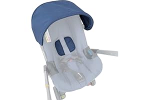 AICTIMO Stroller Replacement Accessories Canopy, Protection Shield, Textile Sun Shade Compatible with Doona Car Seat & Stroller (Navy Blue)