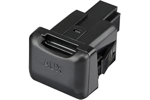 ISSYAUTO Aux Port Replacement Compatible with 2006-2011 Civic, Auxiliary Input Adapter Audio Input Jack, Auxiliary Port Jack Adapter Replacement Fit for 2009-2011 CRV