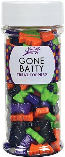 Festival Gone Batty Treat Toppers, 3.5 Ounce (Pack of 12)