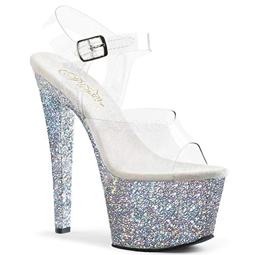 glitter stripper heels