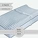 Changing Pad Cover 2 Pack - Baby Changing Pad Cover with 100% Jersey Cotton - Changing Pad Covers for Girls and Boys, Newborn Essentials (Grey Chevron and Polka Dots)