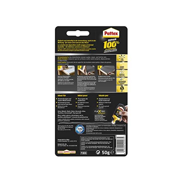 Pattex Repair 100% Alleskleber, starker Kleber für den Innen- und Außenbereich, Klebstoff zur Reparatur für verschiedene… – Bild 3