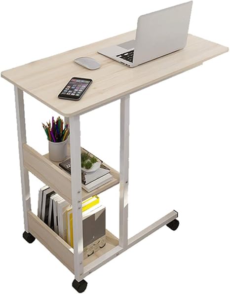 Amazon コンピュータデスク 怠惰なベッドサイドテーブル 上昇 下降 プッシュ プル サイド フロントコーヒーテーブル サイドテーブル オンライン通販