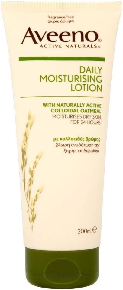Aveeno Daily Moisturising Lotion Oatmeal 200ml Pack of 2 Fragrance Free