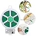 Ewer 2 Pack Twist Tie 197 Feet/Total 60m, Garden Plant Plastic Twine with Cutter Multi-Function Sturdy Tree Tie Cable for Gardening Home Officethumb 1