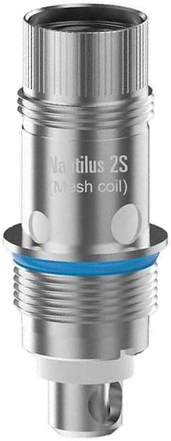 Aspire Nautilus 2S Mesh Coils (0.7Ω Coil × 5), Coil Heads for Nautilus Tanks Zelos/Nautilus AIO Kits, No Nicotine