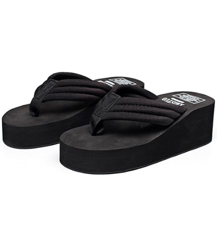 Amazon.com | Always Pretty Women's Cheap Flip Flops Wedge Sandals