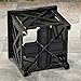 Miles Kimball Chippendale Planter Box, Black – Plant Holder for Garden, Patio and Lawn – 14 ¾” sq. x 13 ¼ H Overall