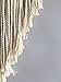 Youngeast 100% Handmade Boho Macrame Wall Hanging Home Décor,19.5 x 27.5 Inches Beige&Orange