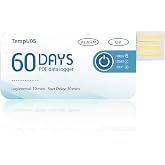 Tzone Disposable Temperature Data Logger USB with PDF Report Temp Recorder | 1 Pack,Single Use Thermometer Recording,10000 Points,60 Days,IP67 Waterproof,for Cold Chain Transport Freezer Medical Storage