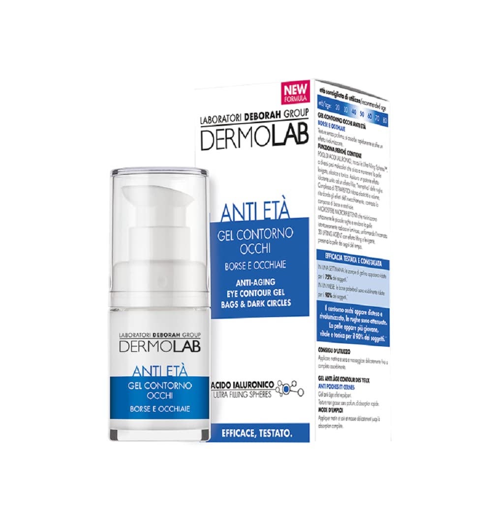 DERMOLAB Face Cream 15 ml 5626 Antieta'Gel Eyes Face Care