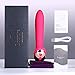Louviva Vibrating G-spot Vibrator - Rechargeable Vagina and Clitoris Stimulation Dildo Massager - 25 Speeds Powerful Vibration Motors - Best Adult Sex Toys for Women. by Louviva