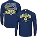 Michigan Wolverines Fans. Harbaughnation Navy Long Sleeve T-Shirt (Sm-5X)