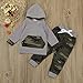 Baby Clothes Set, PPBUY Toddler Baby Camouflage Hoodie Tops + Pants 2pcs Outfits (18M)