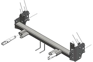 Blue Ox BX1154 Baseplate fits 2021-2024 Grand Cherokee L Overland with Tow Hooks Including 4xe, Adaptive Cruise Control | Str