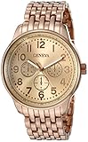 Geneva Women's FMDM182C Analog Display Japanese Quartz Rose Gold Watch