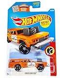Hot Wheels 2016 HW Daredevils Cruise Bruiser 165/250, Orange