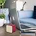 Bluetooth Speakers, LFS Portable Wireless Speaker,Square Mini Speaker with 5W Loud Sound, Rich Bass, Built-in Speakerphone,TWS Supported,Compatible with iPhone Ipad Android Smartphone and More(Red)thumb 3