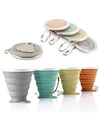 ME.FAN   Vaso de viaje plegable de silicona para c