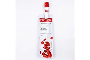 VIRTUOSE 50 PCS Tubes 10ML PRP Tube ACD and Gel+Anticoagulant for Platelet Rich Plasma