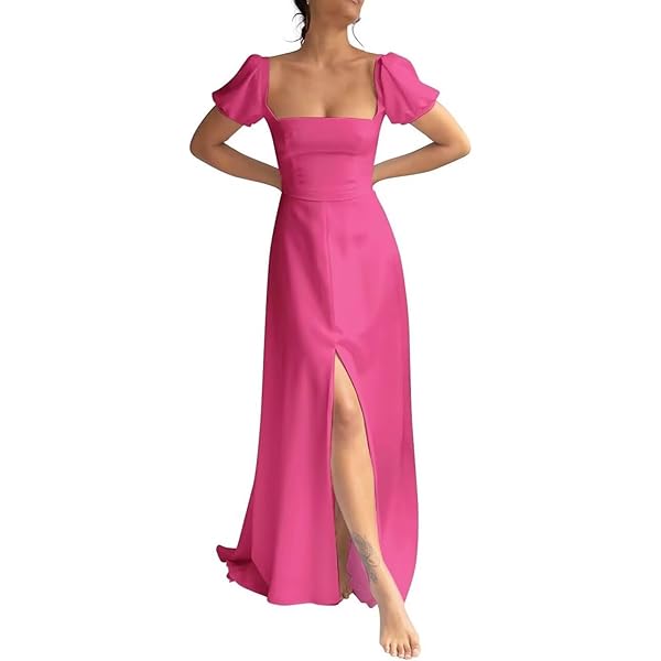 Dress the Population Women's Iris Sequin, Maxi, Mermaid, V-Neck Dress,  Bright Fuchsia, XX-Small at Amazon Women's Clothing store