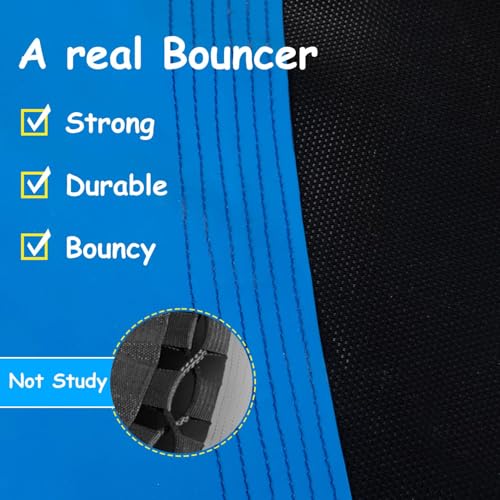 COOLWAVE Inflatable Water Trampoline 12FT Blue