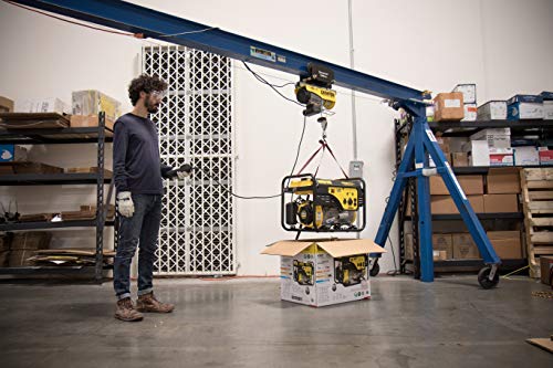 Champion Power Equipment-18890 Automatic Electric Hoist with Remote Control - Yellow, 440/880-lb. - Image 5