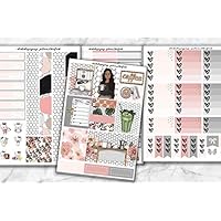 Coffee Bar, 8 sheets planner sticker kit on matte sticker paper. Choose your planner size from Erin Condren to Happy Planner.