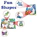 Just Smarty Preschool Puzzles for Toddlers 2-4 Set of 2 | Fun Shapes Ocean and Zoo 7 Pieces Each with Tray | Kids Puzzles Ages 2-4 | Educational and Learning Game Kindergarten Level 2
