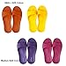ALL CLEAN E.V.A ECO Friendly Indoor Slides Sandals 4 Pairs Set (S, M (4 pairs))