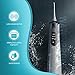 Water Flosser Cordless Water Flosser 2019 Newest Wireless Charging Flosser Changing Alternating Frequency LCD Display Screen 3 Modes 4 Tips Travel Bag, Teeth Cleaner Portable for Home, Office, Travel