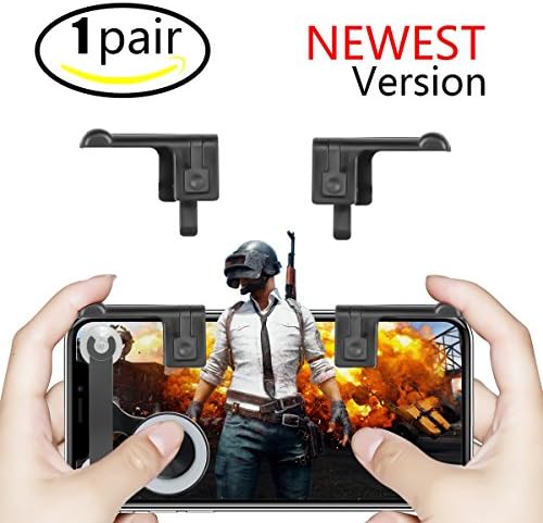 Mobile Joystick Fire Button Aim Key L1R1 Shooter Controller for Phone or iPad Game Rules of Survival, Fortnite, Survivor Royale, Critical Ops