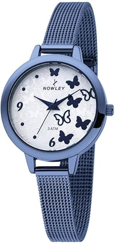 Reloj NOWLEY Mujer Acero IP Azul: Amazon.es: Relojes