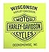 Harley-Davidson Men's Standard Bar & Shield Short Sleeve T-Shirt, Safety Green