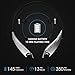 Mpow Jaws Gen-3 Bluetooth Headphones W/Case, Wireless Neckband Headset V4.1 W/Call Vibrate Alert, 13 Hours Playtime & CVC 6.0 Noise Cancelling Mic, Wireless Neckband Headphone W/Magnetic Earbuds,Gray