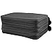 LORJE Multilayer Colored Pencil Case, Large, 72 Slots Black Pen Bag