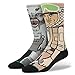 Star Wars Men's Sub Zero Crew Sock, Tan, Large