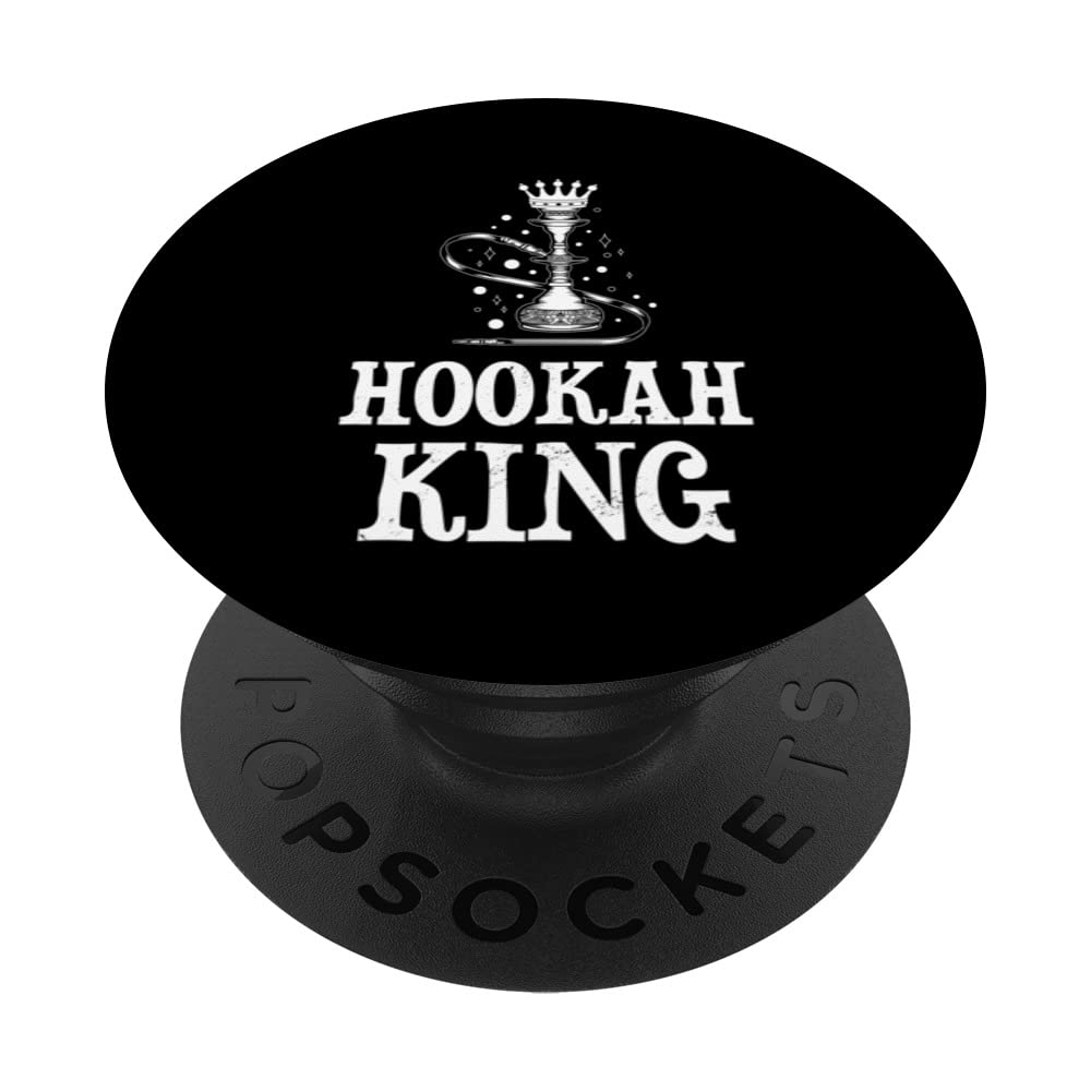 Shisha Smoke - Shisha King Narghile Bar Owner Hookah Fan PopSockets Swappable PopGrip