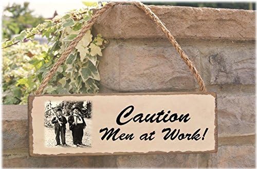 Laurel and Hardy personalised shed sign gift by signs of eden