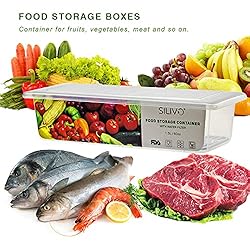SILIVO Food Storage Containers for Fridge