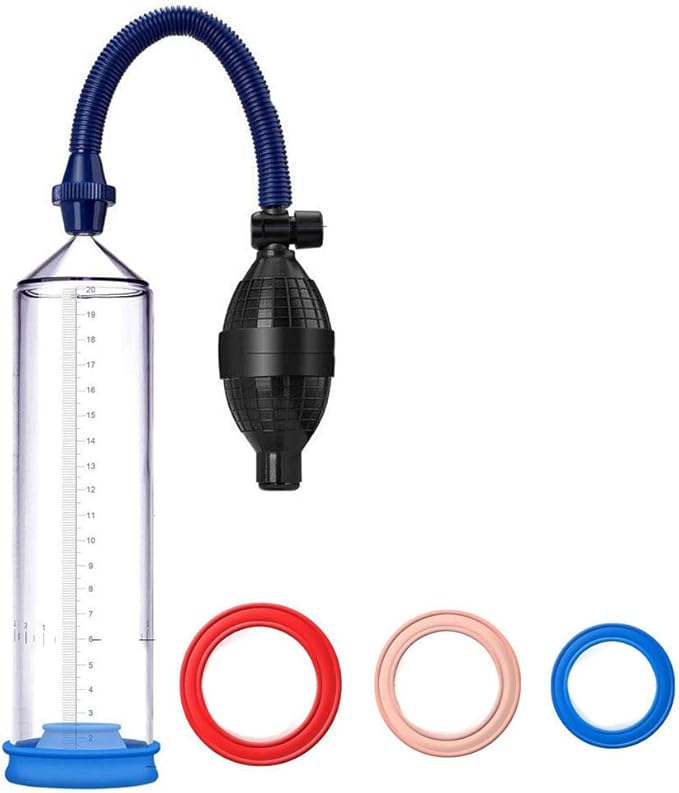 Powerful Vacuum Pênnis Pump Tool with 3 Pcs Soft Sleeve for