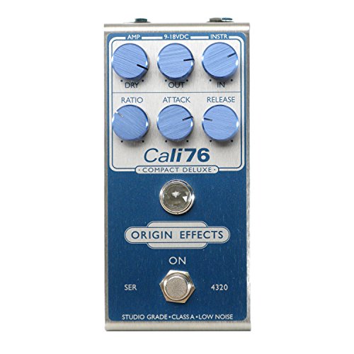 Origin Effects Cali76 Compact Deluxe, Red Invert, Silver Knobs 재팬박스