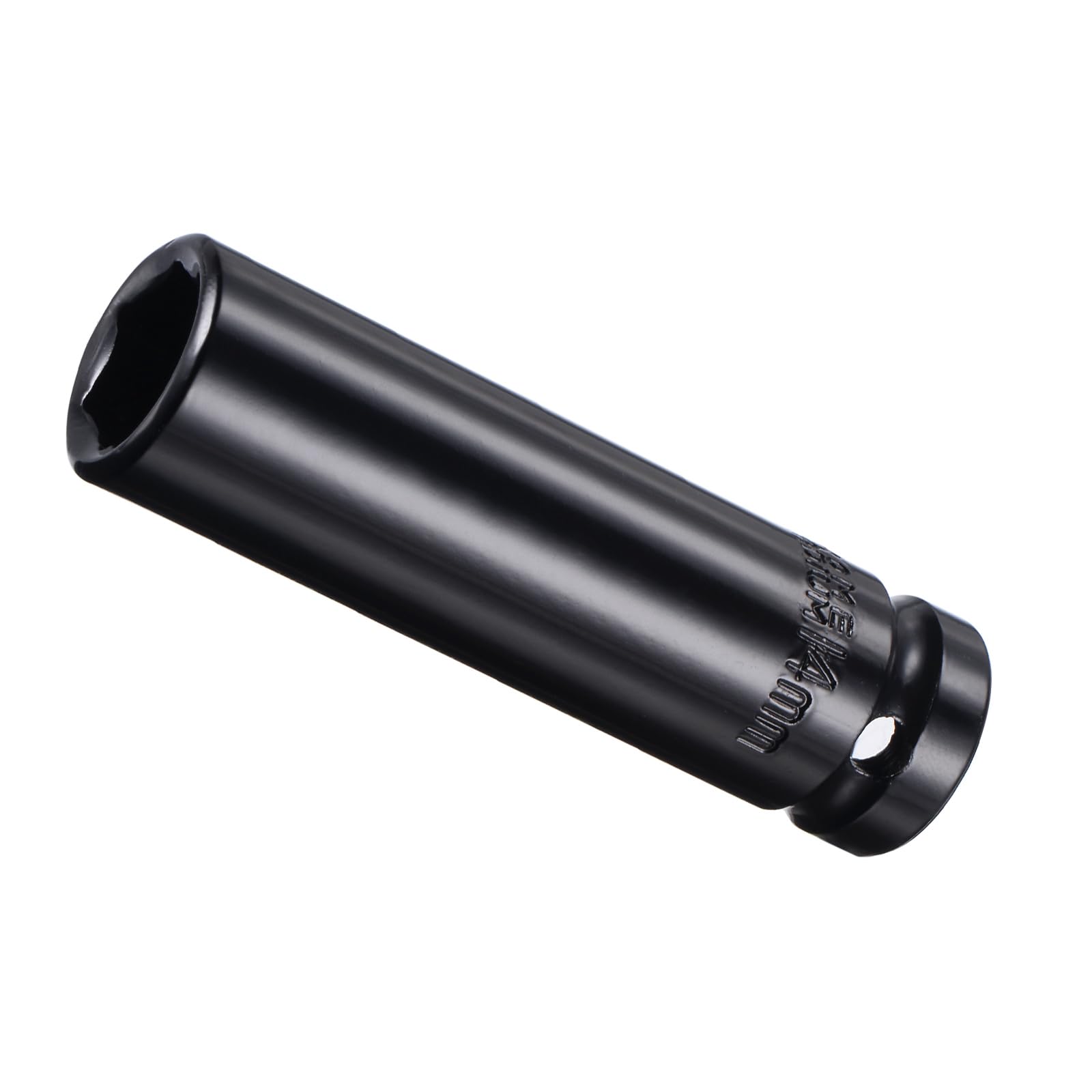 CoCud Deep Impact Socket, 1/2" Drive 14mm Socket, CR-V Steel Rounded Corner Design 6-Point Deep Impact Socket - (Applications: for Screw Installation and Removal) — image 1