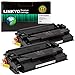 LINKYO Compatible Toner Cartridge Replacement for HP 26X CF226X (Black, High Yield, 2-Pack) primary