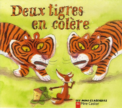 Deux tigres en colère