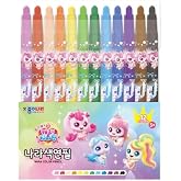 Catch Teenieping Colored Pencil Set Twistable Crayons (Package May Vary) (Twistable, 12 Count)