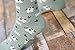Searchself Cow Print Socks Women Funny Cute Animal Design Cotton Crew Socks Christmas Gift Pack of 4 (C) One Size