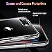 ESR Mimic Tempered-Glass Case, for iPhone 8 Plus/7 Plus, Upgraded 9H Tempered-Glass Back, Feels Like a Caseless Phone, with Soft TPU Bumper and Shock-Absorbent Corners, Clear