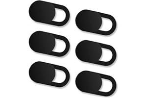 6 pcs Oval Mobile Phone Camera Cover Sticker Laptop Camera Protective Cover Anti-Dust Sliding Cover Webcam Protective Cover -